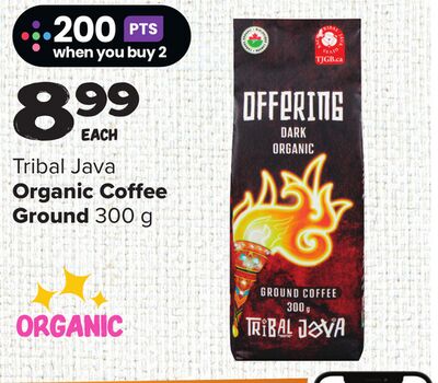 Tribal Java Organic Coffee Ground