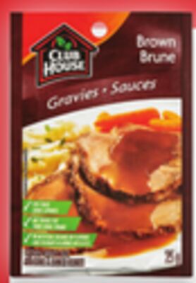 Club House sauces or gravy mixes