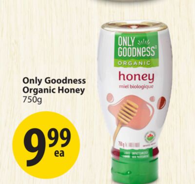 Only Goodness Organic Honey