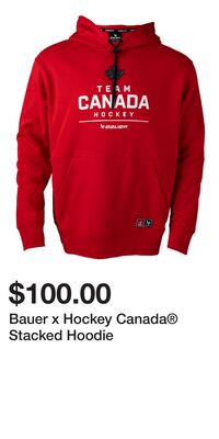 Bauer x Hockey Canada® Stacked Hoodie