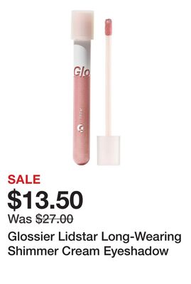 Glossier Lidstar Long-Wearing Shimmer Cream Eyeshadow