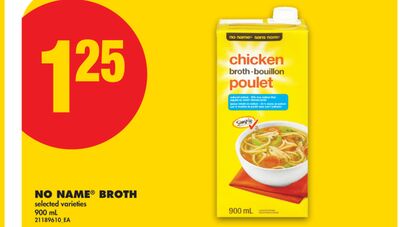 NO NAME® BROTH, 900 mL