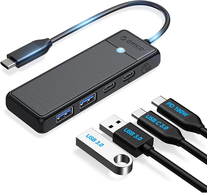 [Amazon.ca] USB C Hub 4-in-1 USB C (PD100w) - $14.99 (50% off)