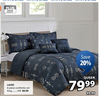 LAZIO 6-piece comforter set
