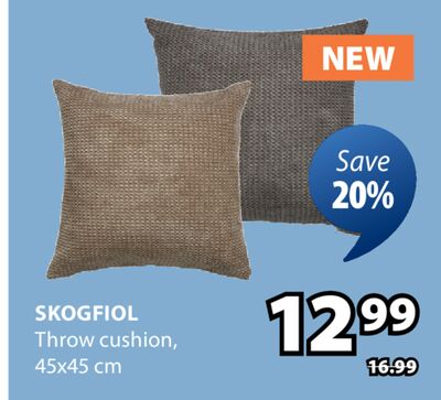 SKOGFIOL Throw cushion