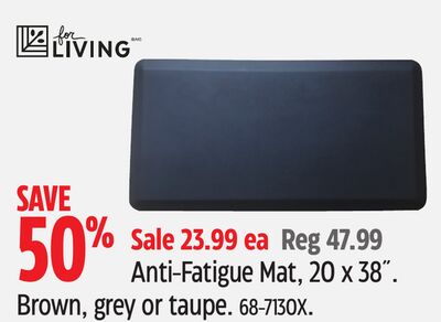 For Living Anti-Fatigue Mat, 20 x 38˝