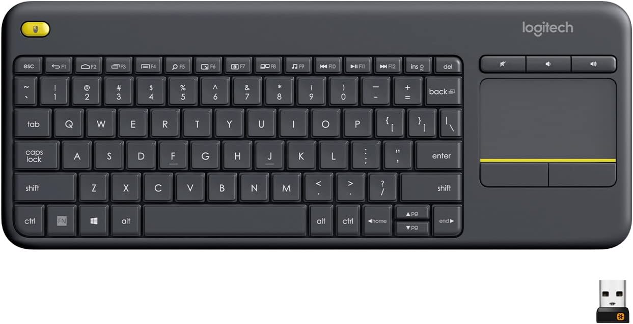 [Amazon.ca] [Prime Day] Logitech K400 Plus Wireless Touch TV Keyboard with Touchpad $24.99 (reg $45)