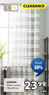 SONORA Sheer curtain