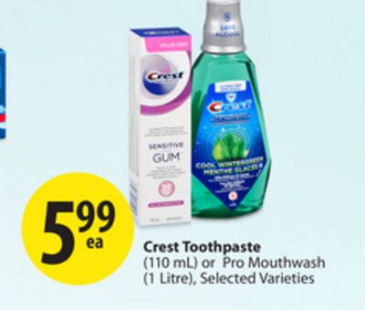 Crest Toothpaste