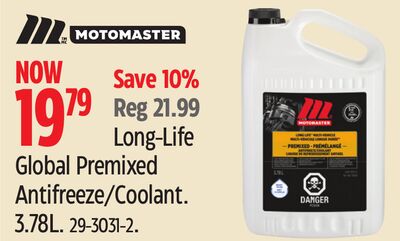 Motomaster Long-Life Global Premixed Antifreeze/Coolant