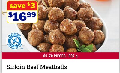 Sirloin Beef Meatballs