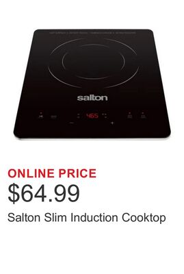 Salton Slim Induction Cooktop