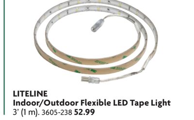 Indoor/Outdoor Flexible LED Tape Light