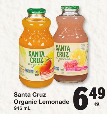 Santa Cruz Organic Lemonade