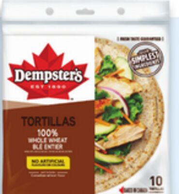 Dempster's 10" tortillas