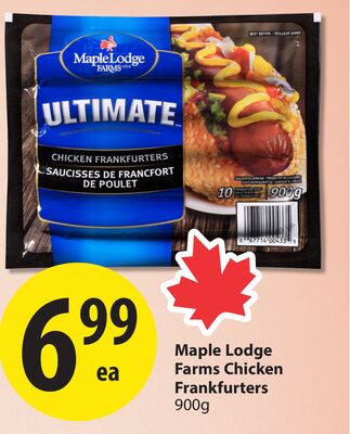 Maple Lodge Farms Chicken Frankfurters