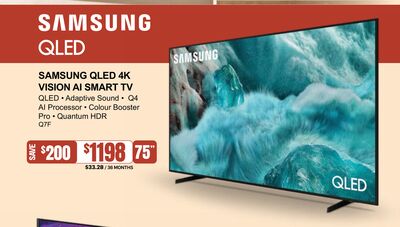 Samsung Qled 4k Vision AI Smart Tv