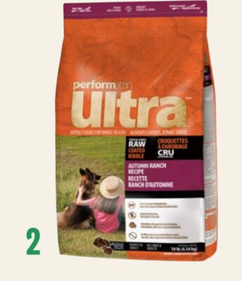 Performatrin Ultra Freeze-Dried Raw Coated Kibble Autumn Ranch Recipe Dog Food