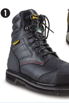 Stanley Men's Safety 8˝ Work Boots. Selected sizes.