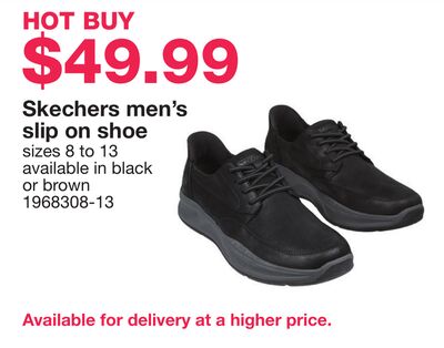 Skechers men's slip on shoe