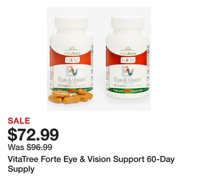 VitaTree Forte Eye & Vision Support 60-Day Supply