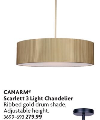 Scarlett 3 Light Chandelier