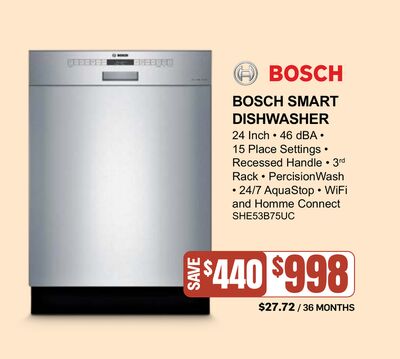 Bosch Smart Dishwasher
