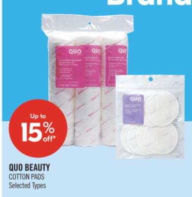 QUO BEAUTY COTTON PADS