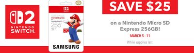 Nintendo Micro SD Express 256GB!