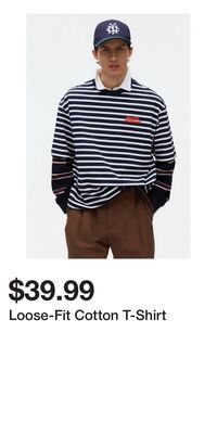 Loose-Fit Cotton T-Shirt