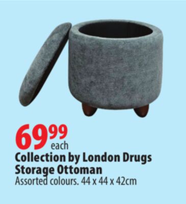 Collection by London Drugs Storage Ottoman
