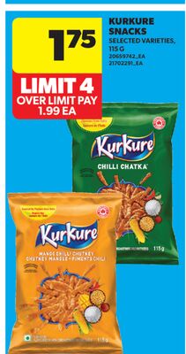 KURKURE SNACKS, 115 G