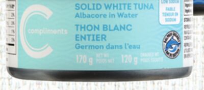 Compliments Albacore Tuna