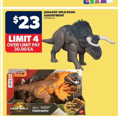 JURASSIC WILD ROAR ASSORTMENT