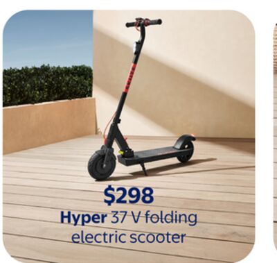 Hyper 37 V folding electric scooter