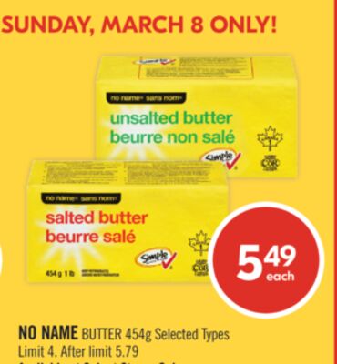 NO NAME BUTTER