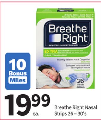 Breathe Right Nasal Strips