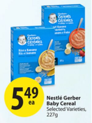 Nestlé Gerber Baby Cereal