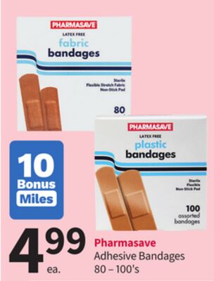 Pharmasave Adhesive Bandages