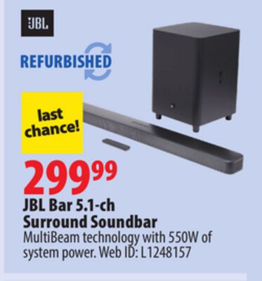 JBL Bar 5.1-ch Surround Soundbar