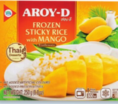 Lotte ice cream mochi 9 x 30 mL or Aroy-D mango sticky rice 250 g
