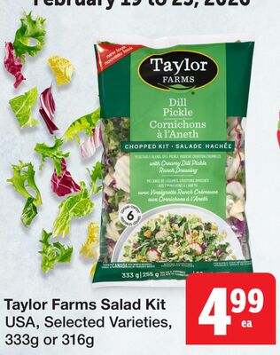 Taylor Farms Salad Kit