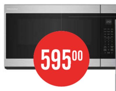 KitchenAid 1.9 Cu. Ft. Over-the-Range Microwave with 7 Sensor Functions - Stainless Steel - YKMMS130RPS