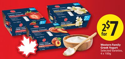 Western Family Greek Yogurt