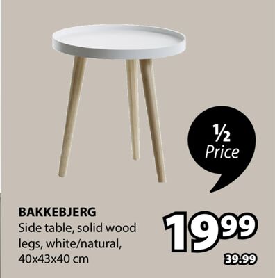 Bakkebjerg Side table