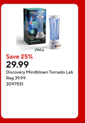 Discovery Mindblown Tornado Lab