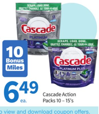 Cascade Action Packs