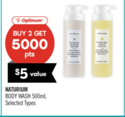 NATURIUM BODY WASH