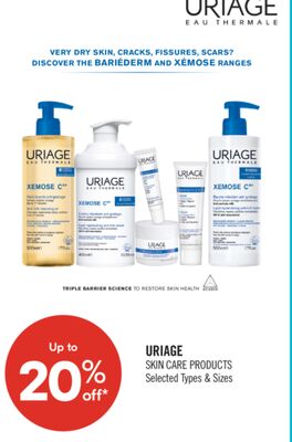 URIAGE SKIN CARE PRODUCTS