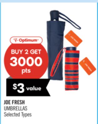 JOE FRESH UMBRELLAS